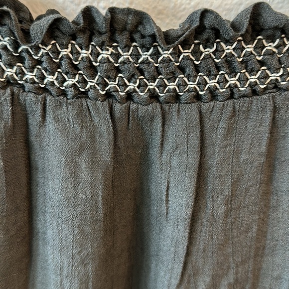 Off shoulder boho top oversized small - Picture 5 of 6